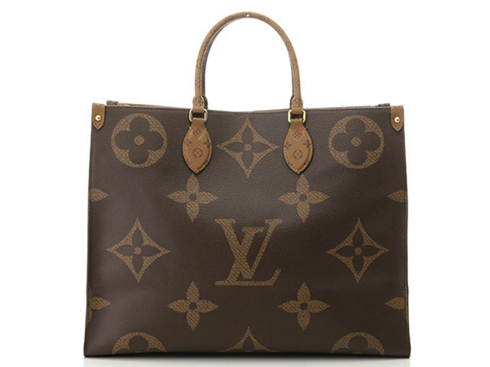 LOUIS VUITTON Bag Handbag On The Go Giant Monogram